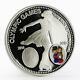 Laos 1000 Kip Olympic Games Figure Skating Silver Proof Coin 2014