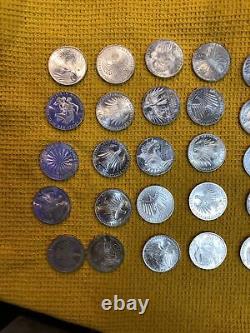 Lot Of 25 Coins 1972 German 10 Mark Munich Olympic Games Silver Coins