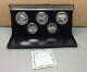 Lovely Very Rare Xxii Olympiad Moscow 1980 Silver Coin Set With Case Su1857