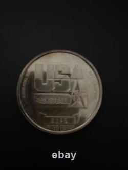 MICHAEL JORDAN 1oz. 999 Fine Silver Coin Olympics #3345