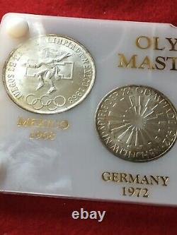 Master Set of Olympic Coins, Mexico, Germany, Canada, Russia