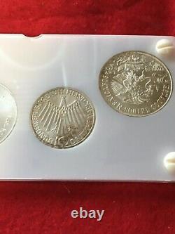 Master Set of Olympic Coins, Mexico, Germany, Canada, Russia