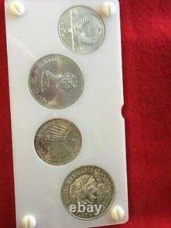 Master Set of Olympic Coins, Mexico, Germany, Canada, Russia