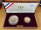 Mint 1988 Proof Olympic Commemorative 2 Coin Set $5 Gold & Silver Dollar