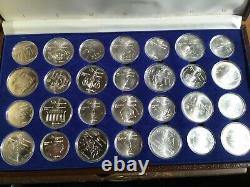 Montreal Olympics Silver 28-Coin Coin Set (5, 10 CAD), 1976