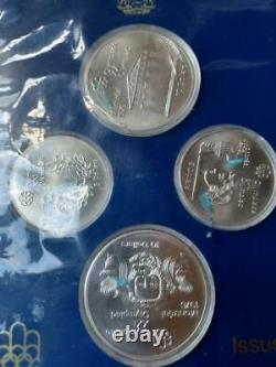 Montreal Silver Coins Olympics Commemorative Coin Set