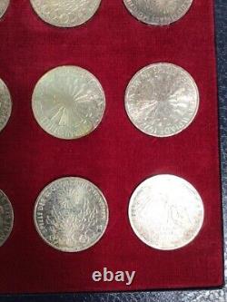 Munich Germany 1972 Olympic Coin Set (cqn025039)