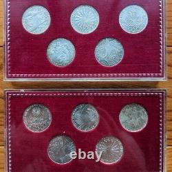 Munich Olympic Commemorative Silver Coins 2 Sets Medals