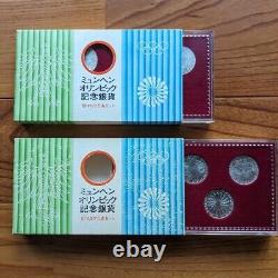 Munich Olympic Commemorative Silver Coins 2 Sets Medals
