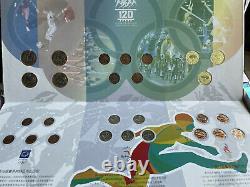 Olympic 120th anniversary All Previous 120 Coins Set 1896-2016