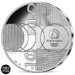 Olympic Games Paris 2024 10 999 Pure Silver Coin Tokyo-Paris Handover