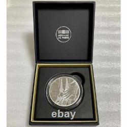 Olympic Games Paris 2024 Silver Official Coin 10 Tokyo Paris Handover