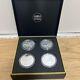 Olympic Games Paris 2024 Silver Official Coin Set Of 4