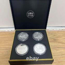 Olympic Games Paris 2024 Silver Official Coin Set of 4