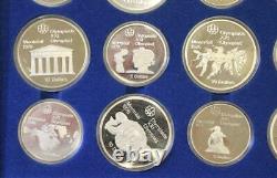 Olympics 1976 Montreal 28-coin set all Proof contains 30+ ounces pure silver