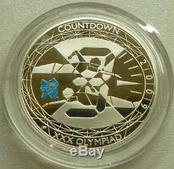 Olympics Countdown Sterling Silver Proof £5 2009-2012 4-Coin Box Set London 2012
