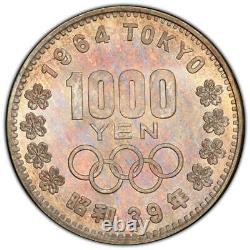 Pcgs Ms67 Japan 1964 S39 Olympics 1000y Coin Jnda 03-1 Beautiful Tone