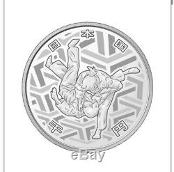 Pre Order Japan 2020 Olympic Tokyo 1000 Yen Silver Judo Proof Coin