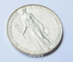 RARE 1936 German Silver Coin/Medallion/Medal Berlin Olympics 1936 Third Reich