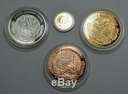 RARE 2004 British Virgin Islands Athens Olympic Gold, Silver, Bronze 4 Coins Set