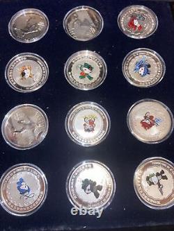 Rare 2008 Beijing Olympic Games 40 Coins Fuwa Mascots Anime Silver Plated Set ++