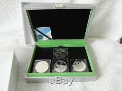 Rare Silver Set Of Rio 2016 Olympic Games Coins