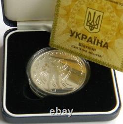SKI, BIATHLON, FIGURE SKATING Set 3 Ukraine Silver Proof Coins 1998 Olympic