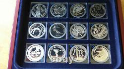 Salt Lake City Winter Olympics Silver Coin collection