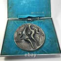 Sapporo Olympics medal silver commemorative coin Taro Okamo Original Super Rare