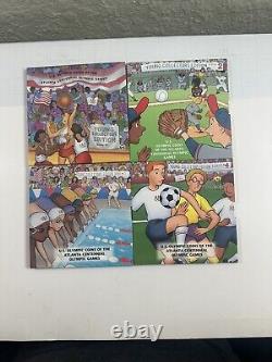 Series 1-4 1996 Atlanta Centennial Games Young Collectors Edition