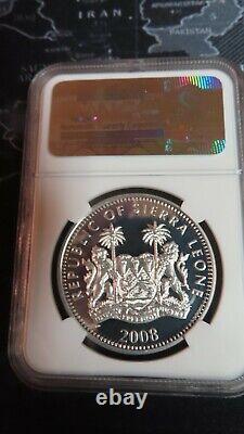 Sierra Leone 2018 NGC PF69 Ultra Cameo China Olympics Rare Silver Coin