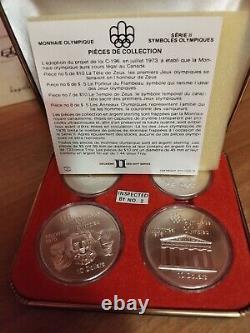 Silver Coins Olympic Games Canada 1976 Uncirculated Series I