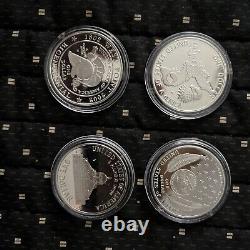Silver Dollar Coins U. S. Proof Commemorative Case With 28 US Proof Silver $'s