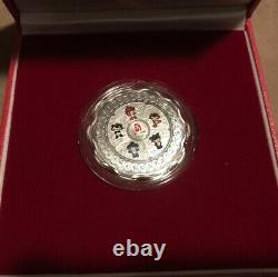 Silver Plated Limited 2008 Beijing China Olympic Commemorative Coin Medallion