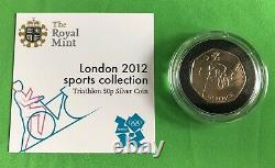 Simply-Coins 2011 SILVER OLYMPIC 50 PENCE WITH COA -TRIATHLON EXT RARE