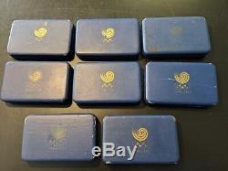 South Korea 5K &10K Won 1988 Olympics Proof Silver 2-Coin Collection (Lot of 8)