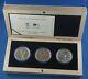 Special Edition Olympic Silver 3 Coin Set 2008 2009 2010 Silver With Gold