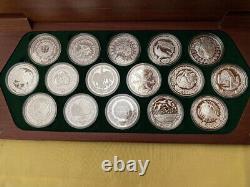 Sydney 2000 Olympic Coin Collction, 16 beautiful coins depicting Australia