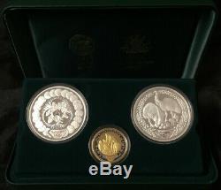 Sydney 2000 Olympic Gold and Silver 3 Proof Coin Set #4 Preparation I
