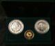 Sydney 2000 Olympic Gold And Silver 3 Proof Coin Set #8 Achievement (torch)