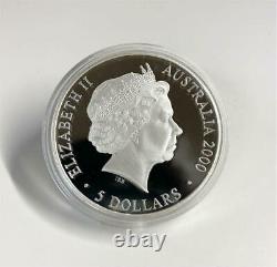 Sydney Olympics 2000 $5 Silver Coin Queen Elizabeth Ii Commemorative Coins