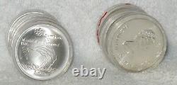 Ten Canada 1976 Montreal Olympics $5 Silver Coins