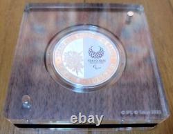 Tokyo 2020 Olympic Aquatics 1000Yen Commemorative Silver Proof Coin Swimming