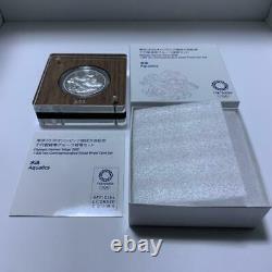 Tokyo 2020 Olympic Aquatics 1000Yen Commemorative Silver Proof Coin Swimming