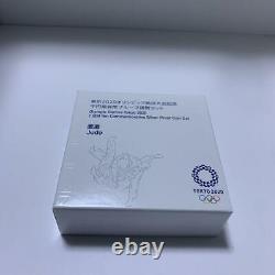 Tokyo 2020 Olympic Aquatics 1000Yen Commemorative Silver Proof Coin Swimming JP