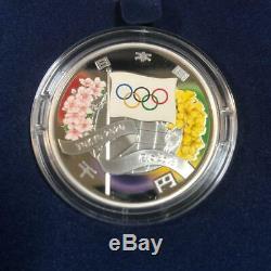 Tokyo 2020 Olympic Commemoration 1000 Yen Silver Proof Coin Set from Japan F/S