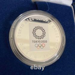 Tokyo 2020 Olympic Commemorative 1000Yen Fine Silver Proof Coin Set 99.9% 31.1g