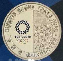 Tokyo 2020 Olympic Commemorative Coins Silver Coin Wrestling Medal Money