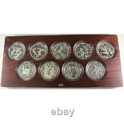 Tokyo 2020 Olympic Games 1000 Yen Commemorative SV Proof Coin Complete Set F/S