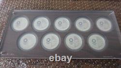 Tokyo 2020 Olympic Games 1000 Yen Commemorative SV Proof Coin Complete Set Rare